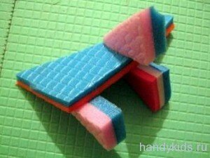  Как делать игрушки из туристических ковриков