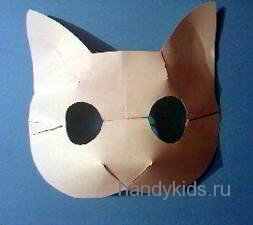 Заготовка для маски кошки