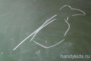  Рисуем птицу