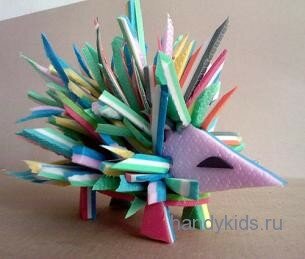 Ёжик из изолона