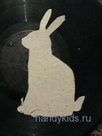  Заяц из бумаги