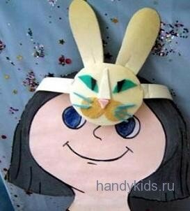 Маска кролика или зайца