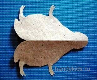  Сделаем барана из бумаги