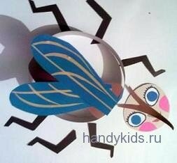 Детали маски комарика Комарик