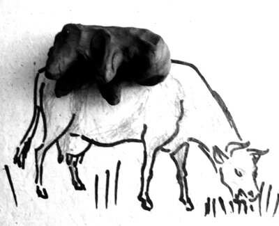 Лепим корову