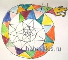  Узор в полосе