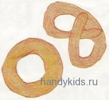  Раскраски-сушки-кренделя