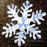 Раскраски Снежинки