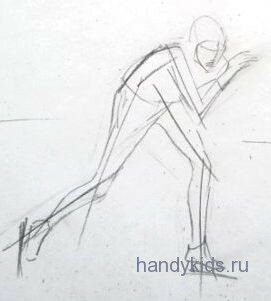 Конькобежец
