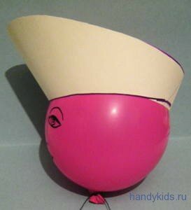 Кокошник из бумаги