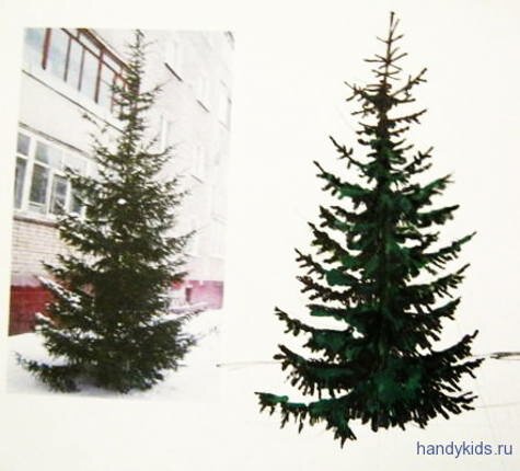 Рисунок ель