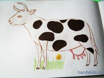 Нарисуем одуванчики