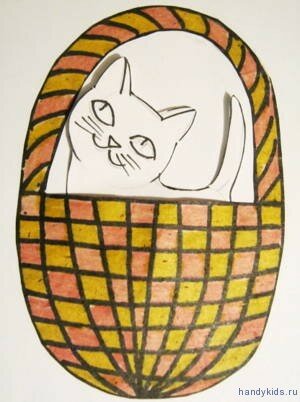 Аппликация Корзина