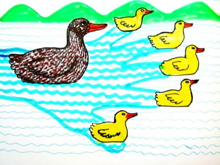 Five little Ducks picture