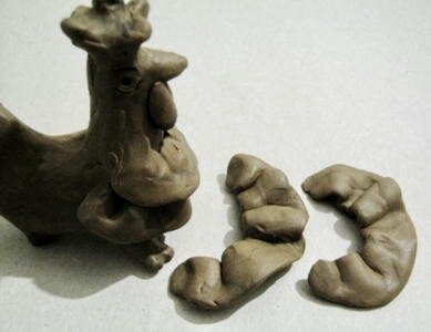 Лепим народную игрушку -дымковский петух