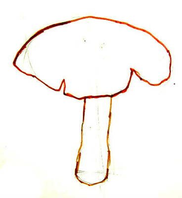 Рисунок Мухомор