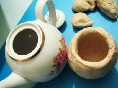 Лепим чайник с натуры